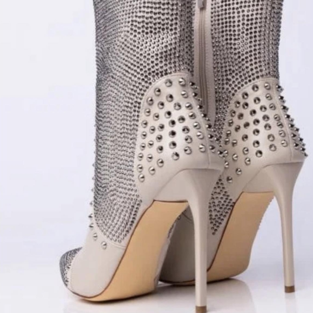 Azalea Wang Studded Boots